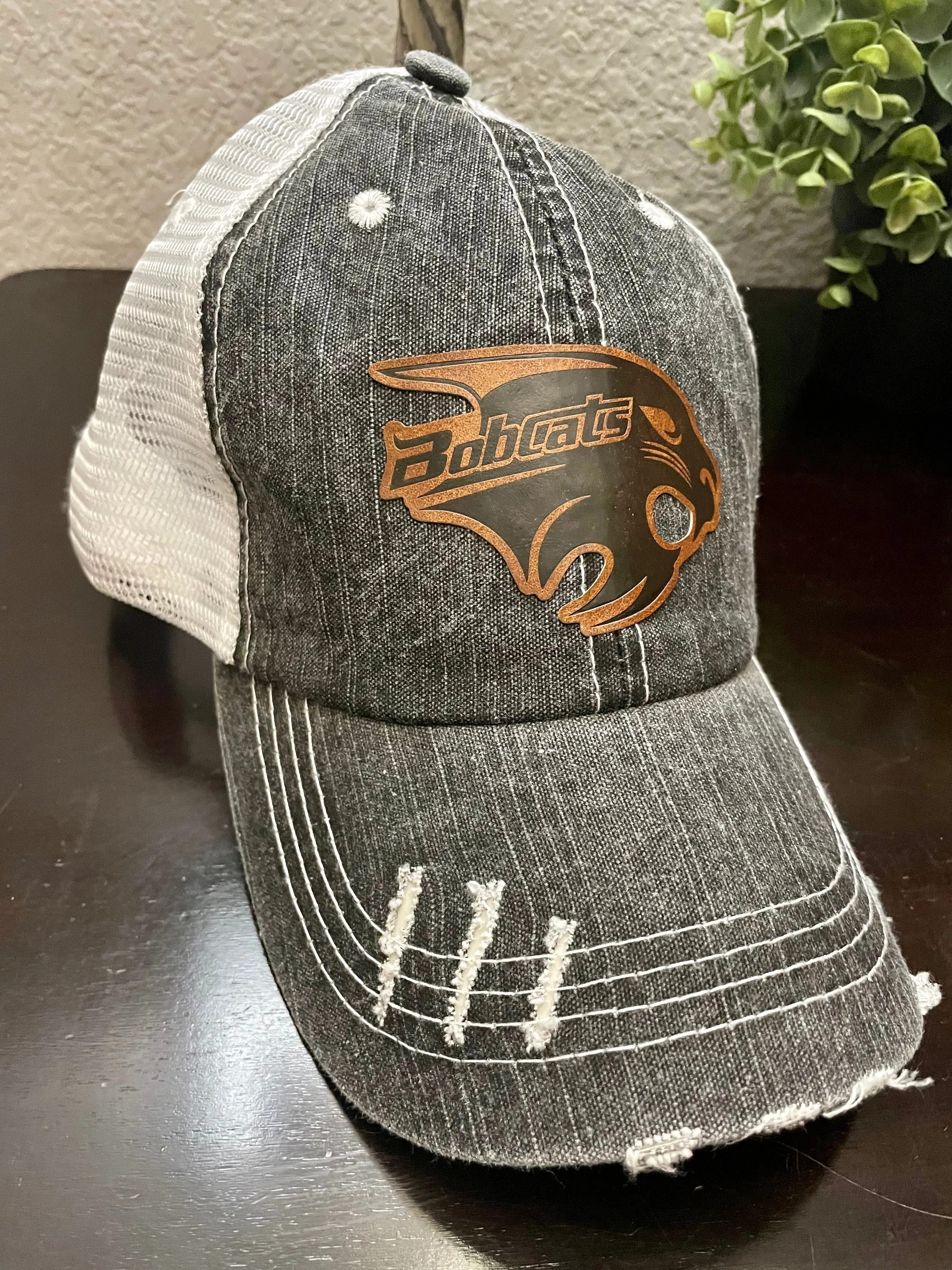 Vintage Bobcat Head Hats