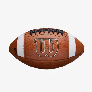 Wilson GST Game Football with Comp Stripe Blem, Pee Wee