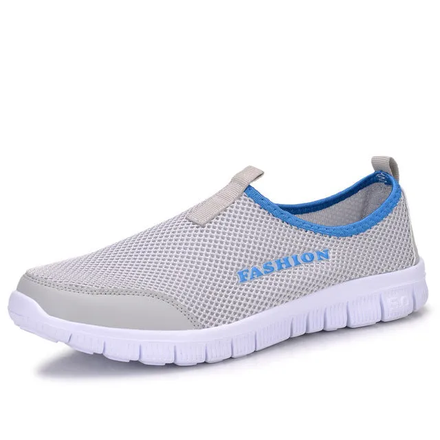 Women Casual Shoes 2017 New Arrival Women's Fashion Air Mesh Summer Shoes Female Slip-on Plus Size