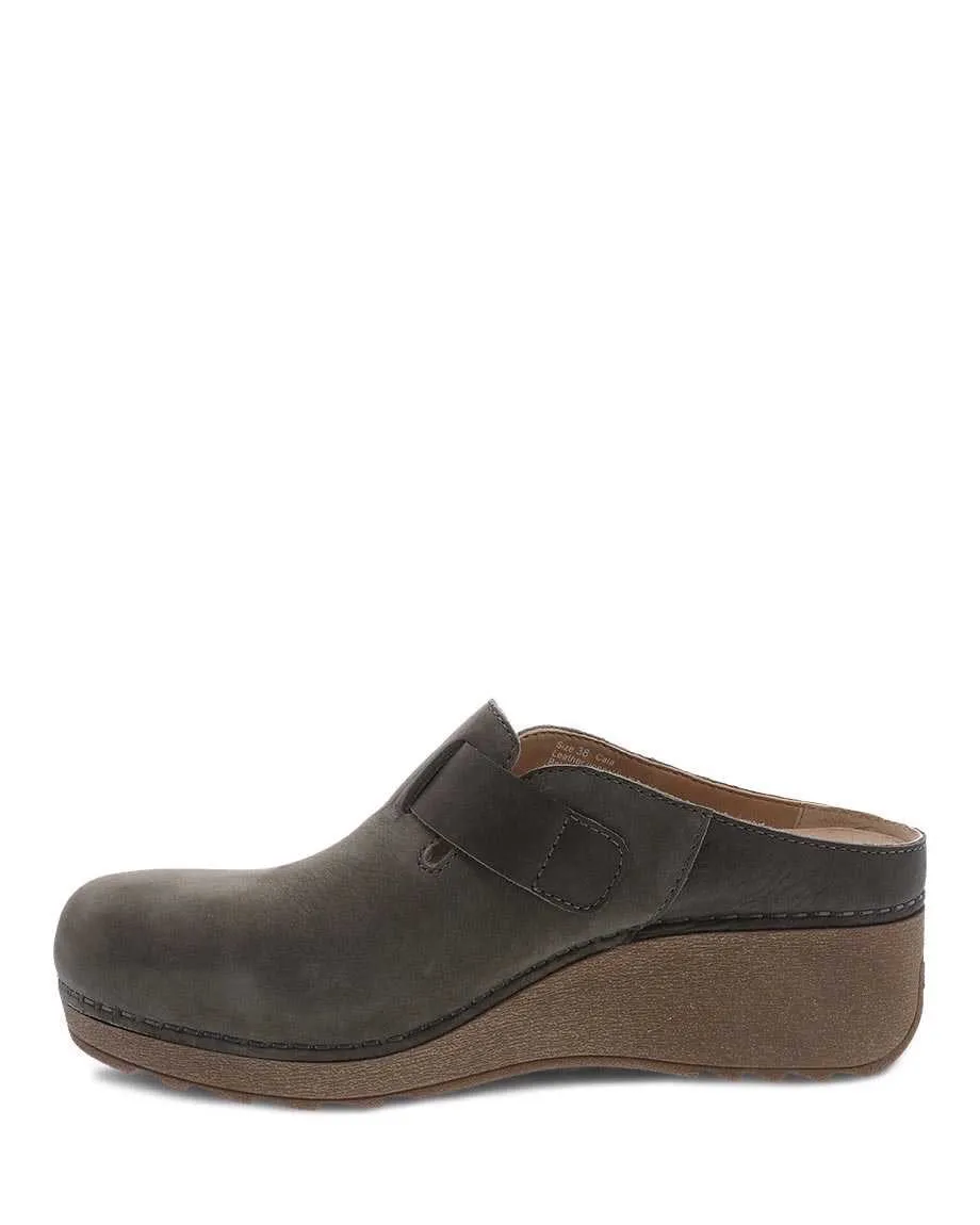 Women's Dansko Caia Color: Taupe Milled Nubuck