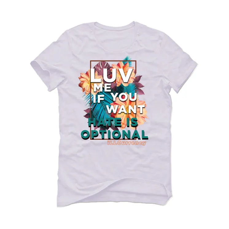 Women's Dunk Low Patchwork White T-Shirt (LUV ME)