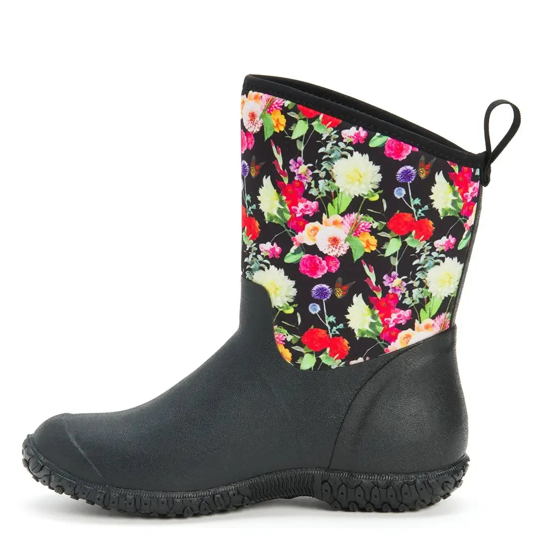 Women's RHS Muckster II Short Boot - Night Floral by Muckboot