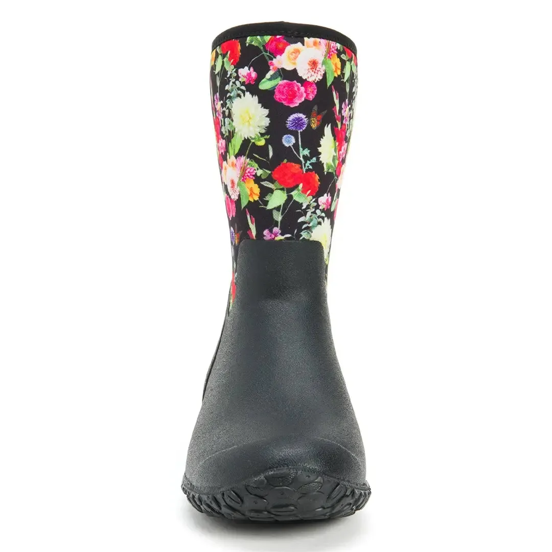 Women's RHS Muckster II Short Boot - Night Floral by Muckboot