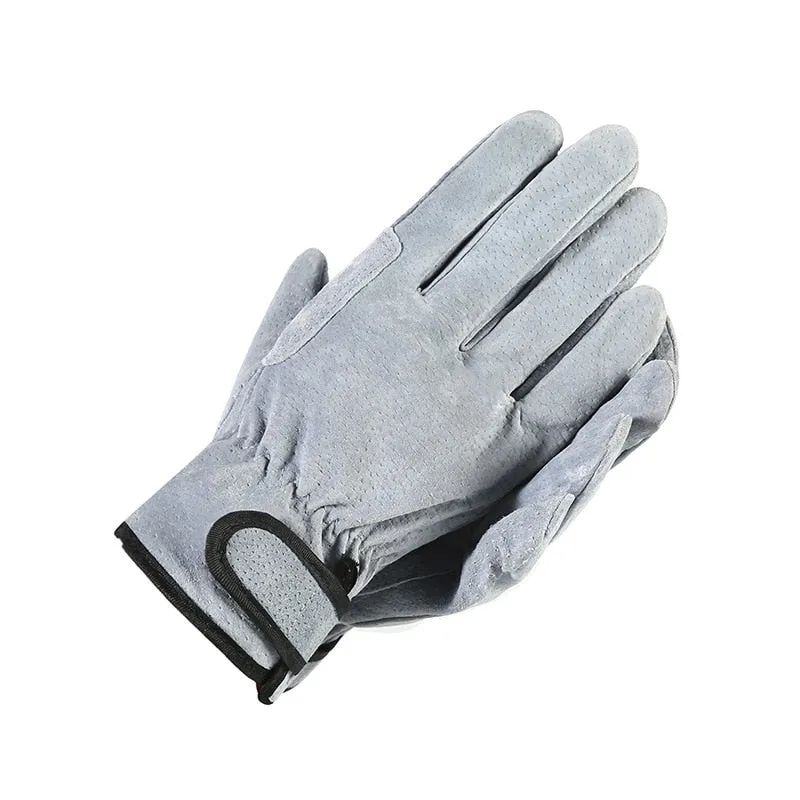 Work Gloves Leather Workers Work Welding Safety Protection Garden Sports Motorcycle Driver Wear-resistant Gloves Heat Insulation