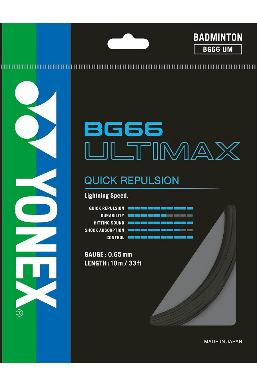 YONEX BG 66 Ultimax Badminton String