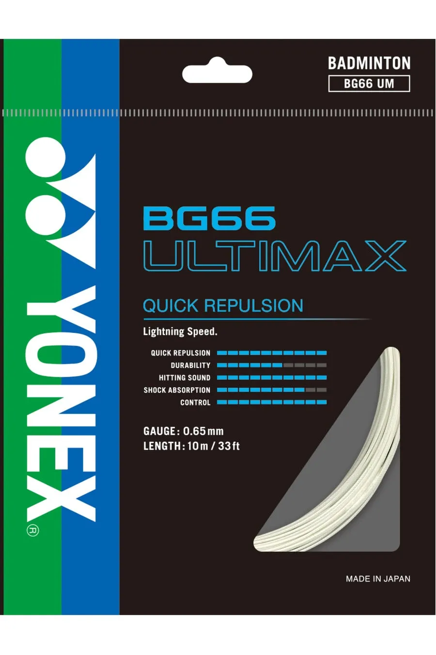 YONEX BG 66 Ultimax Badminton String