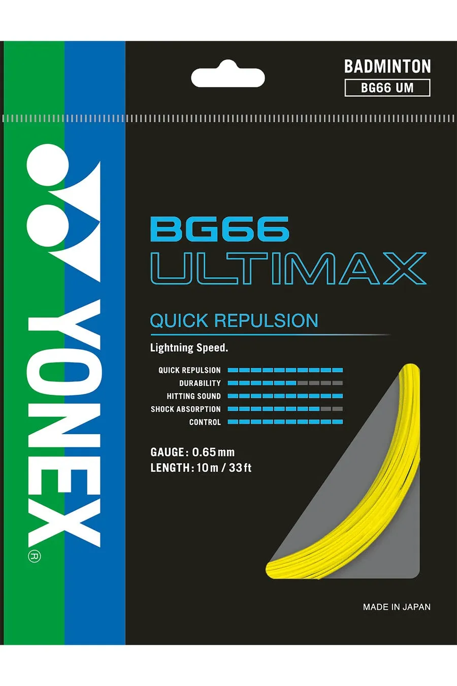 YONEX BG 66 Ultimax Badminton String