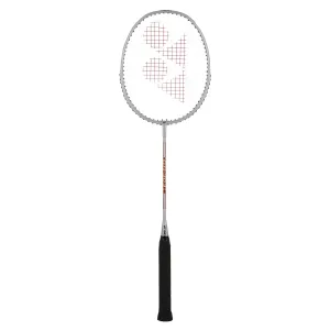 YONEX GR 303i Aluminium Strung Badminton Racket with Full Racket Cover (Silver) | For Beginners | 83 grams | High Durability