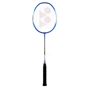 ZR 100 Light Aluminium Badminton Racquet with Full Cover | Made in India (Blue |Set of 1)